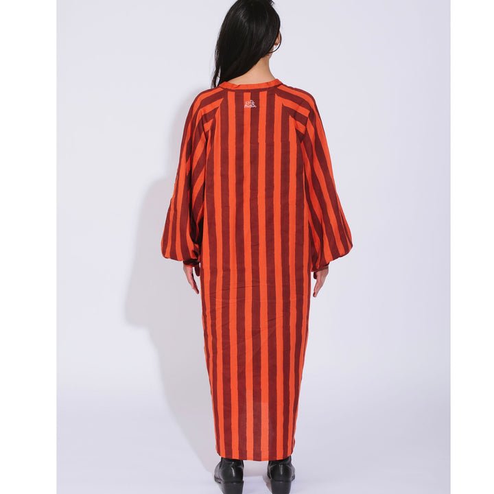 Kate Austin Designs Ruby Dress (Clay Wide Stripe) - Victoire BoutiqueKate Austin DesignsDresses Ottawa Boutique Shopping Clothing