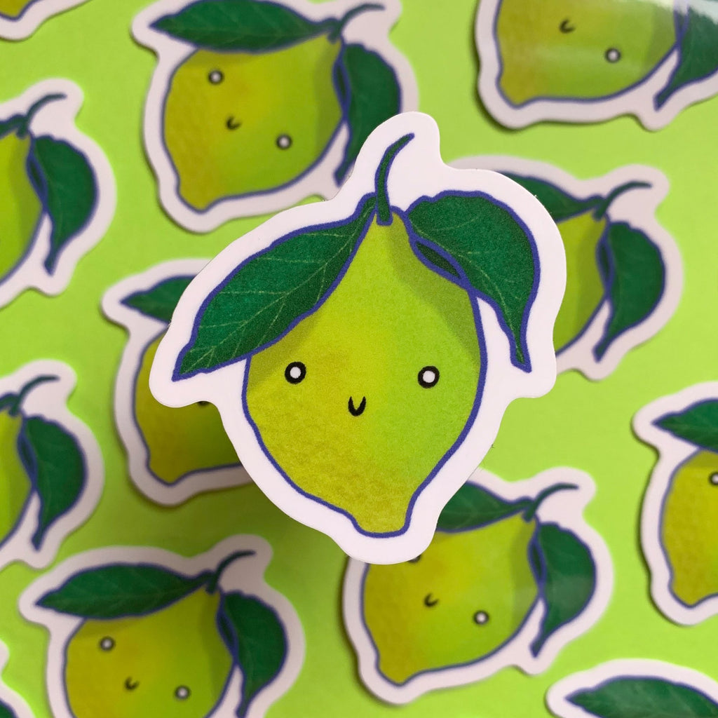 Kitaroo Happy Lemon Sticker - Victoire BoutiqueKitaroo Artstickers Ottawa Boutique Shopping Clothing