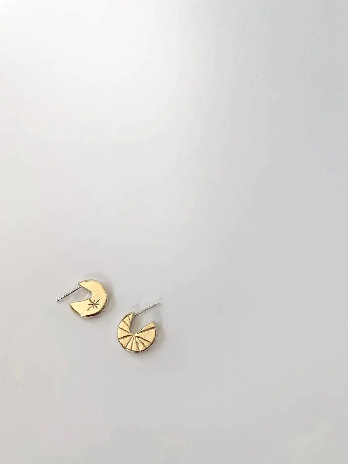 La Manufacture Ciel Earrings (Brass) - Victoire BoutiqueLa ManufactureEarrings Ottawa Boutique Shopping Clothing