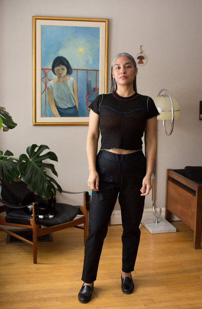 Leka Tapered Pants (Black) - Victoire BoutiqueLekaBottoms Ottawa Boutique Shopping Clothing