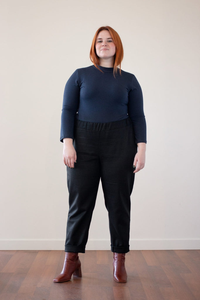 Leka Tapered Pants (Black) - Victoire BoutiqueLekaBottoms Ottawa Boutique Shopping Clothing