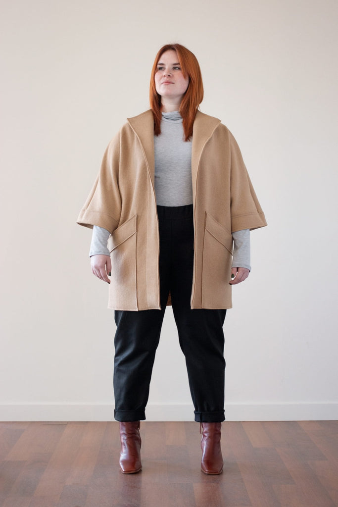 Leka Wool Deep Pocket Coat (Camel) - Victoire BoutiqueLekaOuterwear Ottawa Boutique Shopping Clothing
