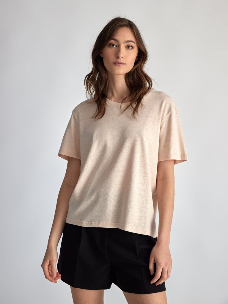 Lepidoptere Agathe T-Shirt (Rose) - Victoire BoutiqueLepidoptereTops Ottawa Boutique Shopping Clothing