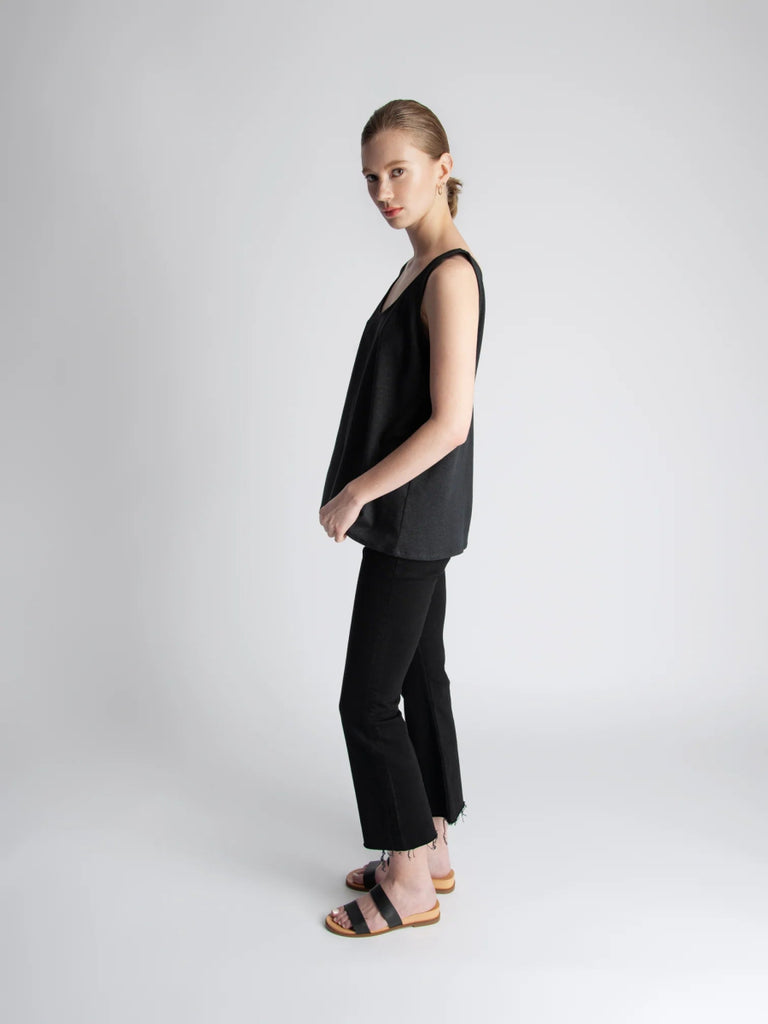 Lepidoptere Clothilde Camisole (Black) - Victoire BoutiqueLepidoptereTops Ottawa Boutique Shopping Clothing