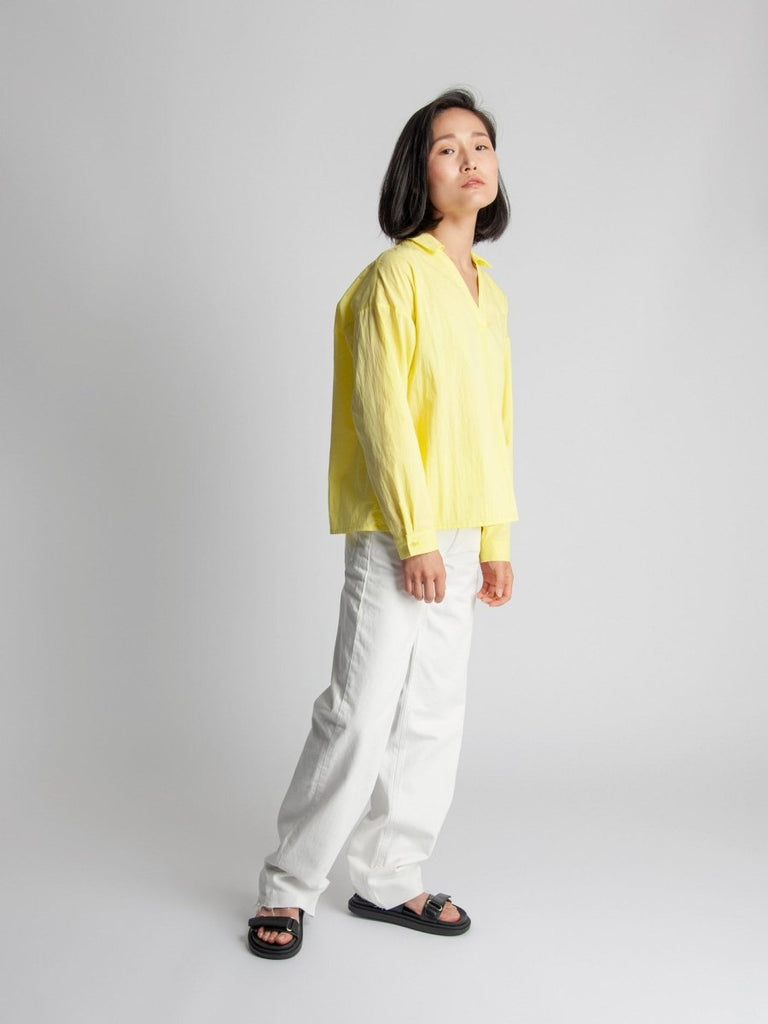 Lepidoptere Clovis Top (Yellow) - Victoire BoutiqueLepidoptereTops Ottawa Boutique Shopping Clothing