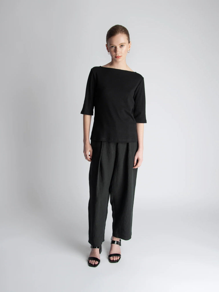 Lepidoptere Delal Top (Black) - Victoire BoutiqueLepidoptereTops Ottawa Boutique Shopping Clothing