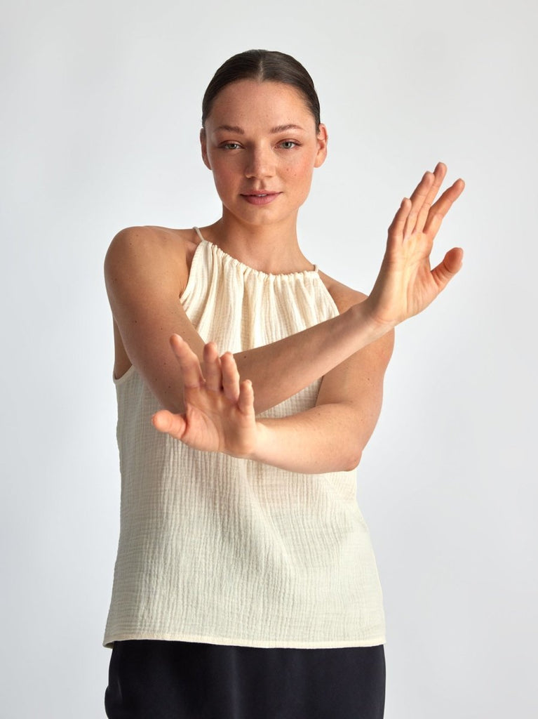 Lepidoptere Elfy Camisole (Ivory) - Victoire BoutiqueLepidoptereTops Ottawa Boutique Shopping Clothing