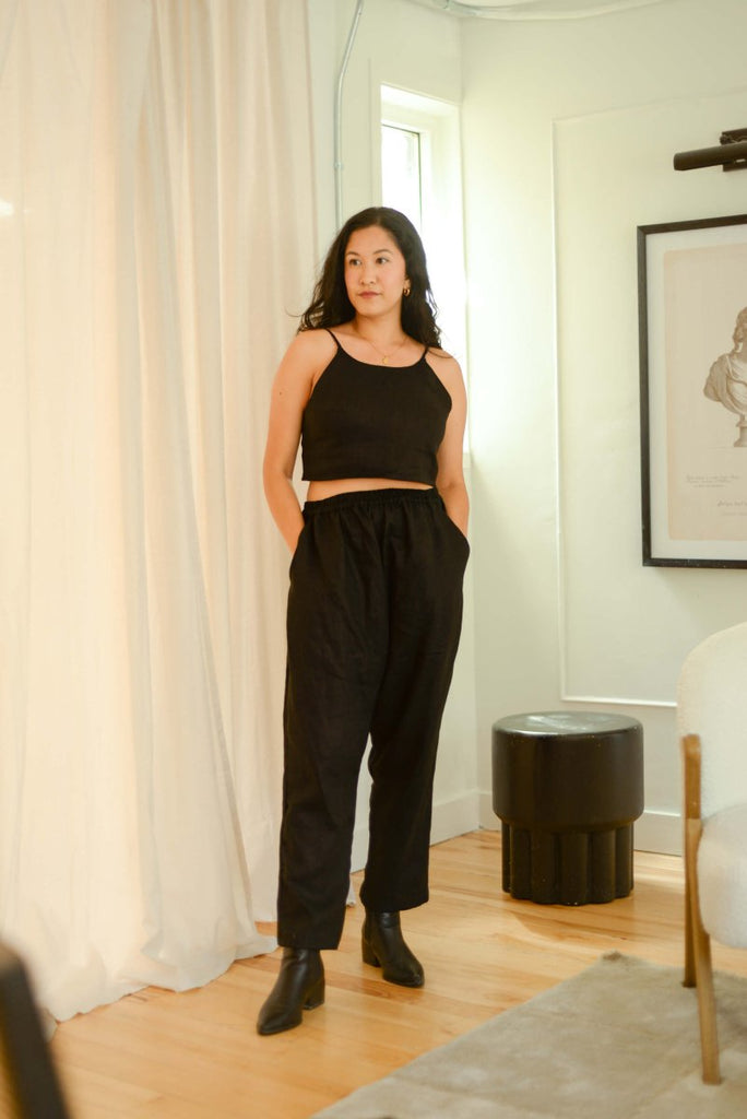 Lights Of All Slouch Pant (Black) - Victoire BoutiqueLights of AllBottoms Ottawa Boutique Shopping Clothing