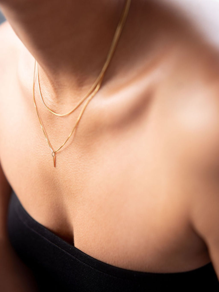 Lisbeth Atticus Necklace (Gold) - Victoire BoutiqueLisbeth JewelryNecklaces Ottawa Boutique Shopping Clothing
