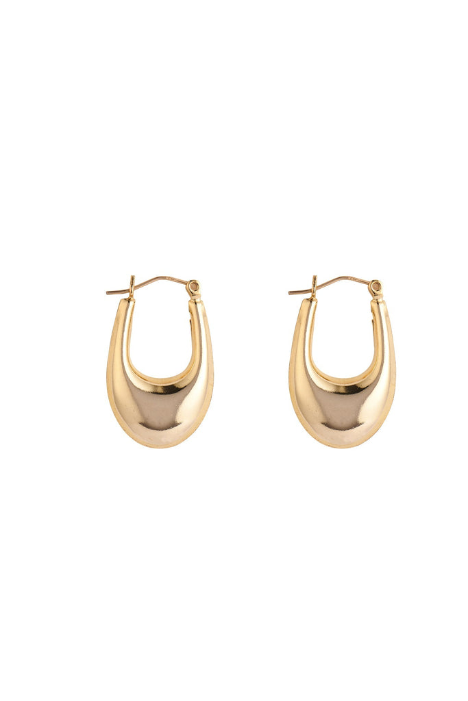 Lisbeth Emmeline Hoops (Gold or Silver) - Victoire BoutiqueLisbeth JewelryEarrings Ottawa Boutique Shopping Clothing