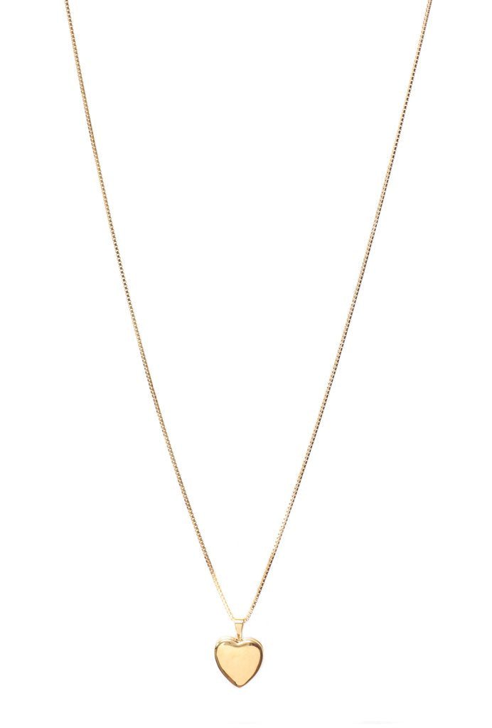 Lisbeth Heart Locket Necklace - Victoire BoutiqueLisbeth JewelryNecklaces Ottawa Boutique Shopping Clothing