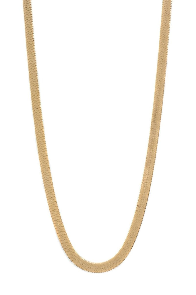 Lisbeth Herringbone XL Necklace - Victoire BoutiqueLisbeth JewelryNecklaces Ottawa Boutique Shopping Clothing
