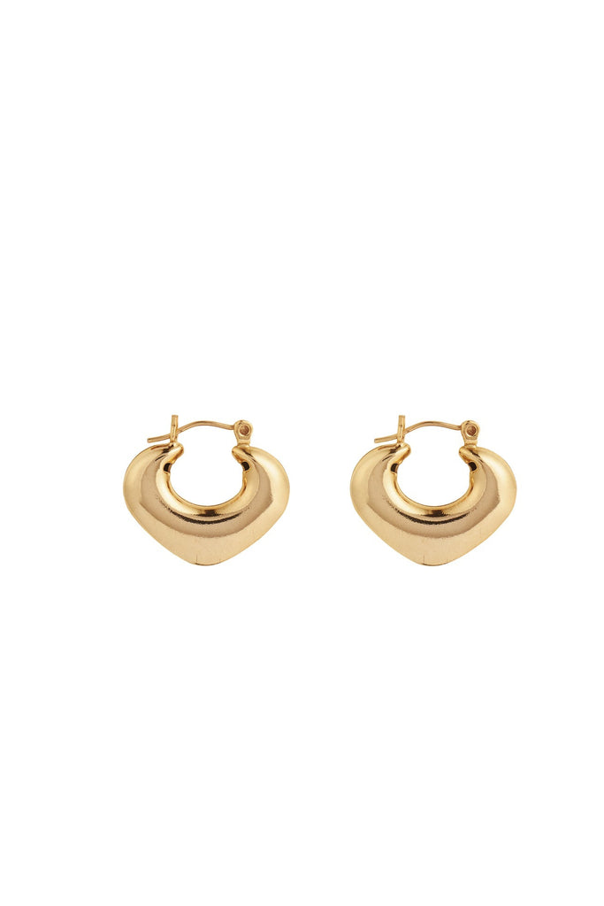 Lisbeth Oak Hoops (Gold) - Victoire BoutiqueLisbeth JewelryEarrings Ottawa Boutique Shopping Clothing