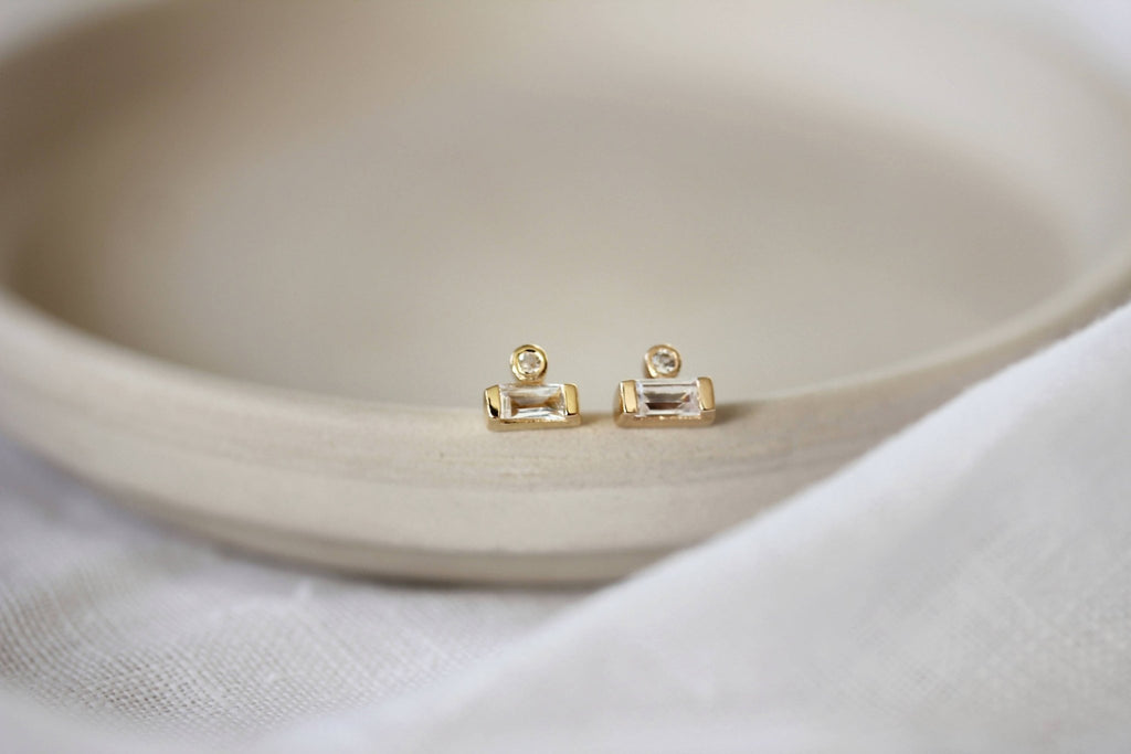 Little Gold Afterglow Studs - Victoire BoutiqueLittle GoldEarrings Ottawa Boutique Shopping Clothing
