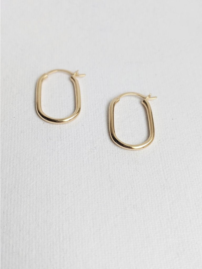 Little Gold Airy Hoops - Victoire BoutiqueLittle GoldEarrings Ottawa Boutique Shopping Clothing