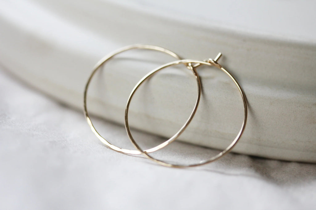 Little Gold Ani Hoops - Victoire BoutiqueLittle GoldEarrings Ottawa Boutique Shopping Clothing