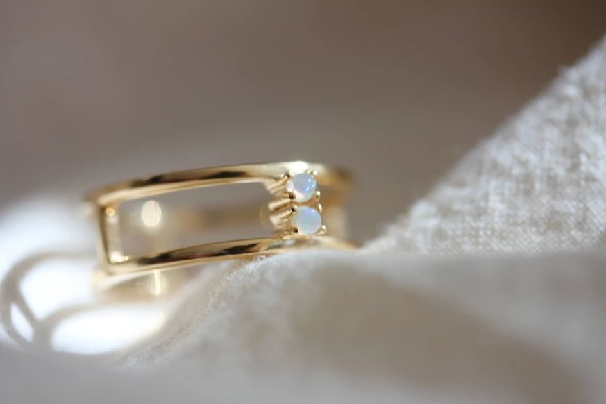 Little Gold Futurist Ring - Victoire BoutiqueLittle GoldRings Ottawa Boutique Shopping Clothing