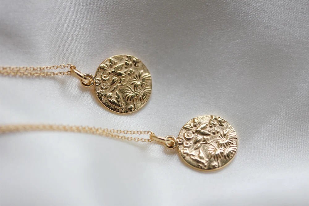 Little Gold In The Garden Necklace - Victoire BoutiqueLittle GoldNecklaces Ottawa Boutique Shopping Clothing
