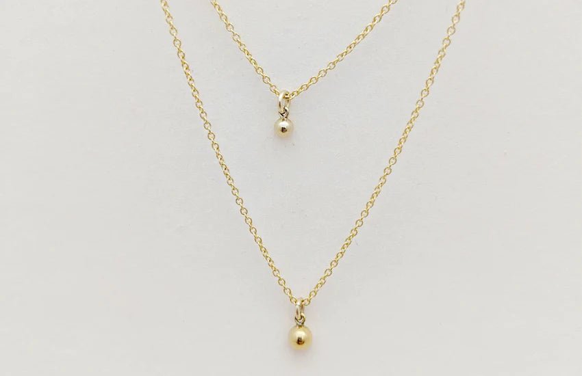 Little Gold Luck Necklace (Multiple Sizes) - Victoire BoutiqueLittle GoldNecklaces Ottawa Boutique Shopping Clothing