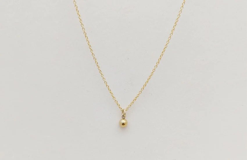 Little Gold Luck Necklace (Multiple Sizes) - Victoire BoutiqueLittle GoldNecklaces Ottawa Boutique Shopping Clothing