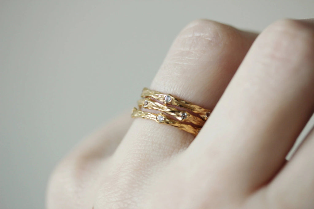 Little Gold River Ring - Victoire BoutiqueLittle GoldRings Ottawa Boutique Shopping Clothing