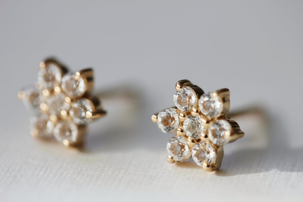 Little Gold Willow Studs - Victoire BoutiqueLittle GoldEarrings Ottawa Boutique Shopping Clothing