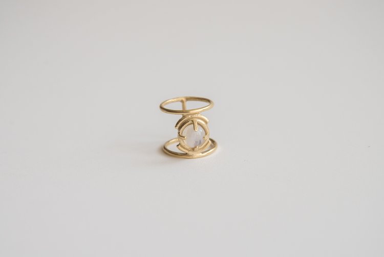 Lumafina Cetus Ring (Brass or Silver) - Victoire BoutiqueLumafinaRings Ottawa Boutique Shopping Clothing