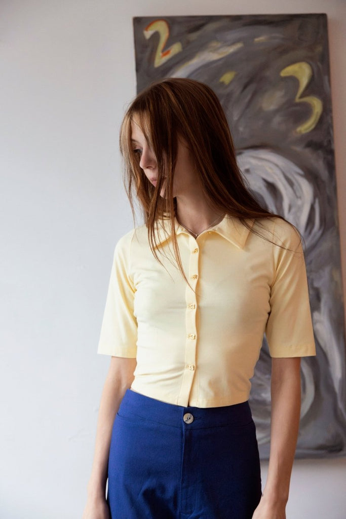 Marigold Toulouse Top (Yellow) - Victoire BoutiqueMarigoldTops Ottawa Boutique Shopping Clothing