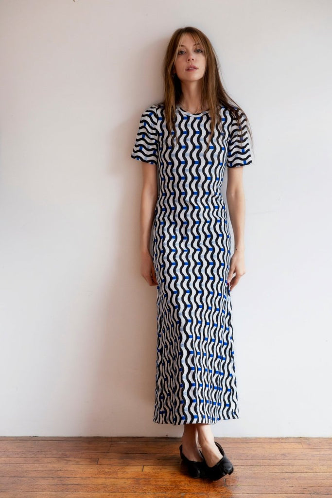 Marigold Trudy Dress (Waves) - Victoire BoutiqueMarigoldDresses Ottawa Boutique Shopping Clothing