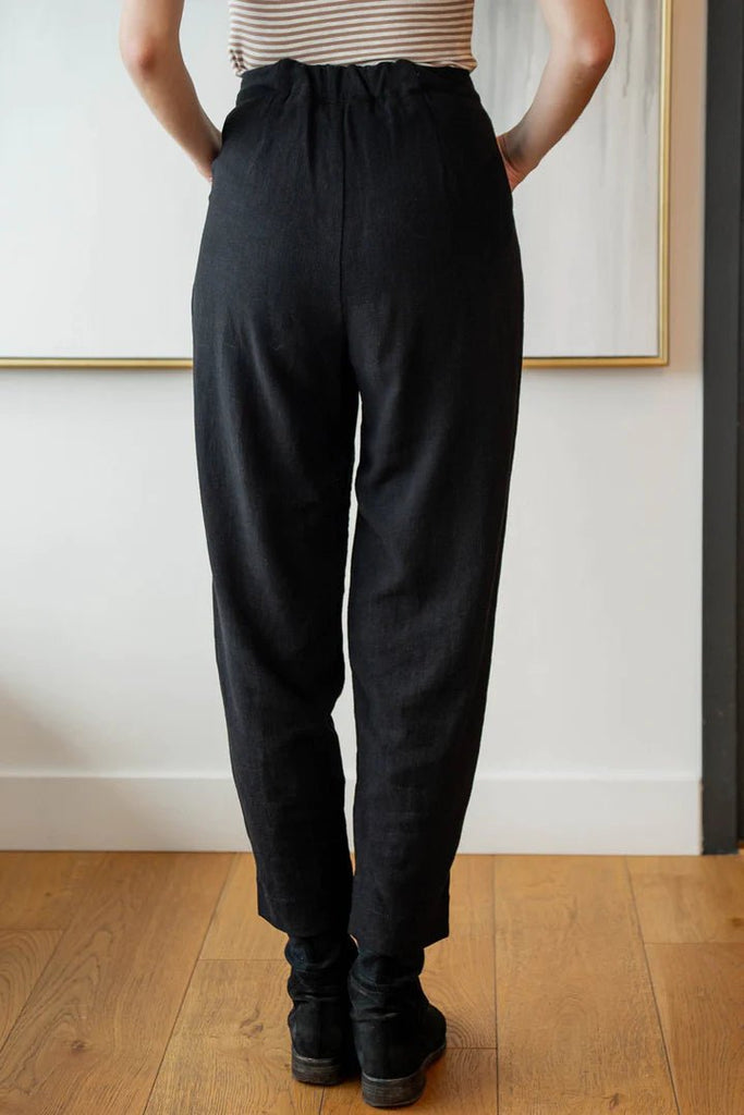 Meemoza Maelle Pants (Black Linen) - Victoire BoutiqueMeemozaBottoms Ottawa Boutique Shopping Clothing