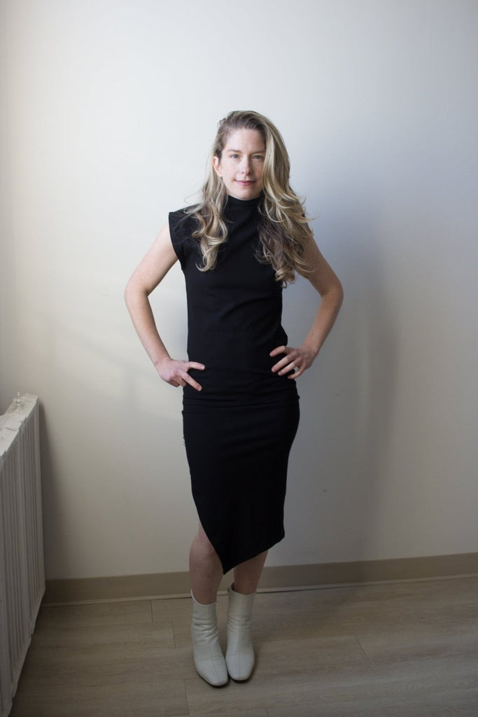 Meg Skinny Dress (Black) - Victoire BoutiqueMeg by Megan KinneyDresses Ottawa Boutique Shopping Clothing