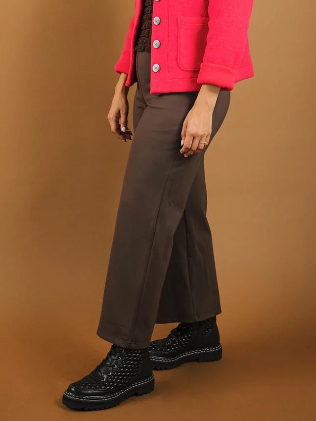 Mercedes Morin Flare Pants (Brown) - Victoire BoutiqueMercedes MorinBottoms Ottawa Boutique Shopping Clothing