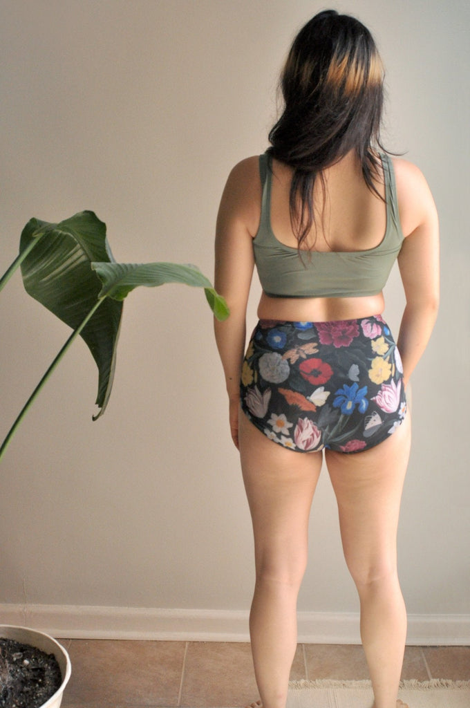Minnow Bathers Bloom Bottoms - Colourful Blossom (Online Exclusive) - Victoire BoutiqueMinnow BathersBathing Suit Ottawa Boutique Shopping Clothing