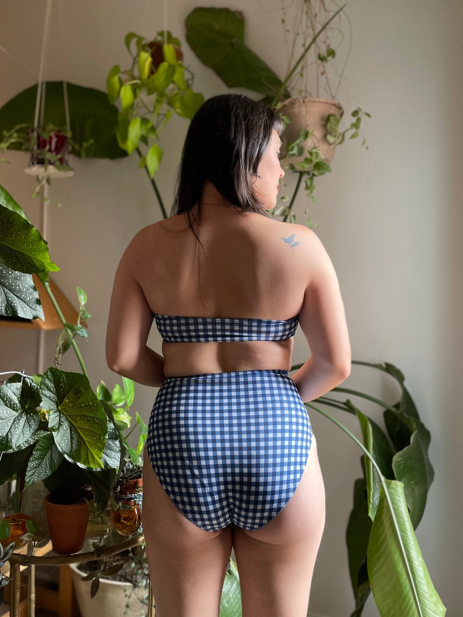 Minnow Bathers Soleil Top (Gingham)