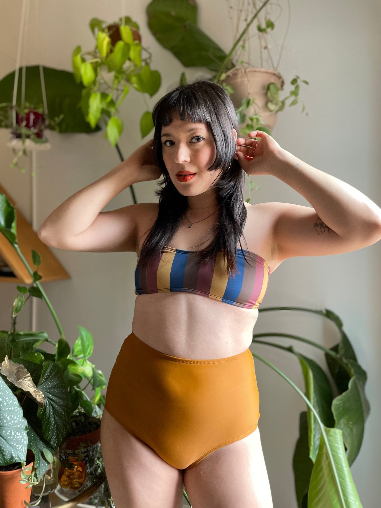 Minnow Bathers Soleil Top (Stripe) - Victoire Boutique - Bathing Suit -  Minnow Bathers - Victoire Boutique - ethical sustainable boutique shopping  Ottawa made in Canada
