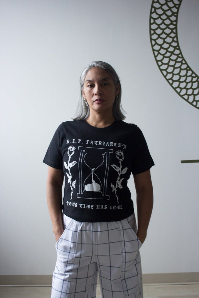 Moon Studio RIP Patriarchy Tee - Victoire BoutiqueMoon StudioT-shirt Ottawa Boutique Shopping Clothing