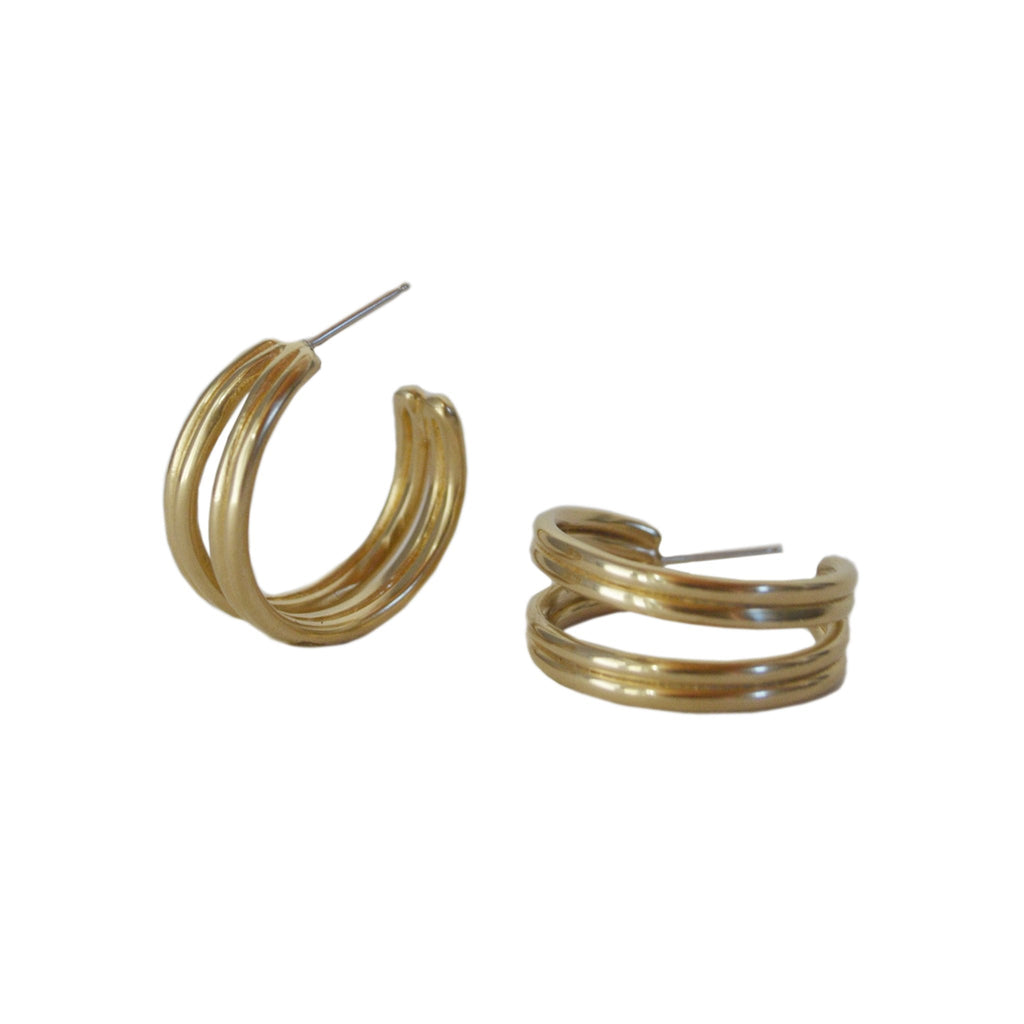 Natalie Joy Divide Hoops (Large) - Victoire BoutiqueNatalie JoyEarrings Ottawa Boutique Shopping Clothing