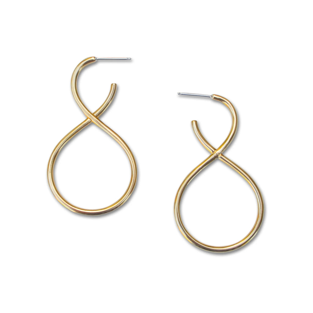 Natalie Joy Infinite Hoops (Small or Large) - Victoire BoutiqueNatalie JoyEarrings Ottawa Boutique Shopping Clothing