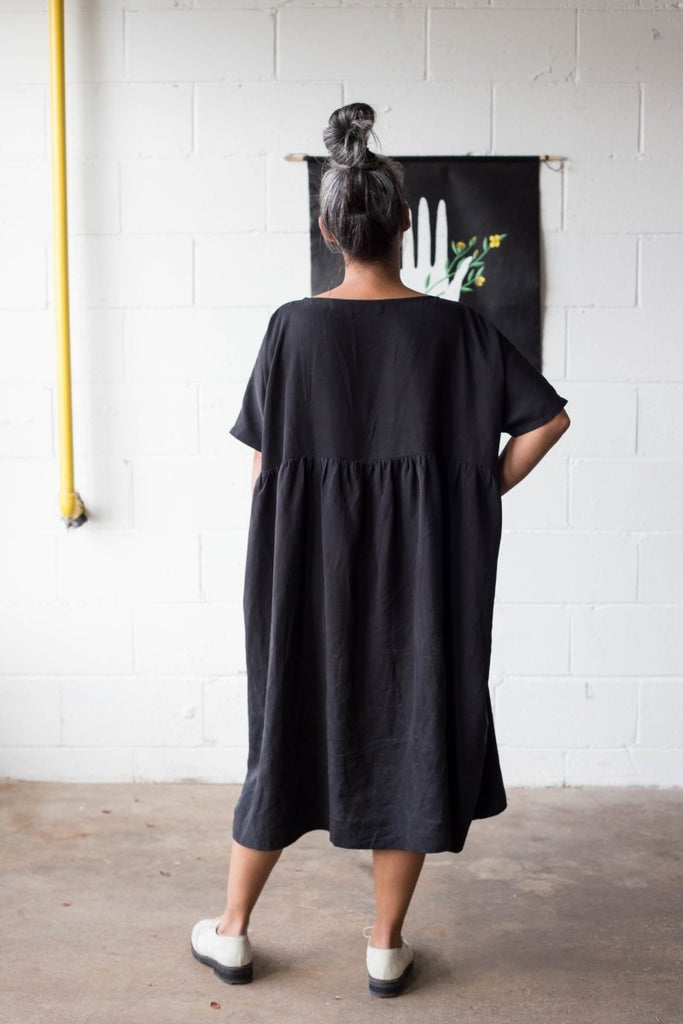 Noemiah Cecilia Dress (Black Tencel) - Victoire BoutiqueNoemiahDresses Ottawa Boutique Shopping Clothing