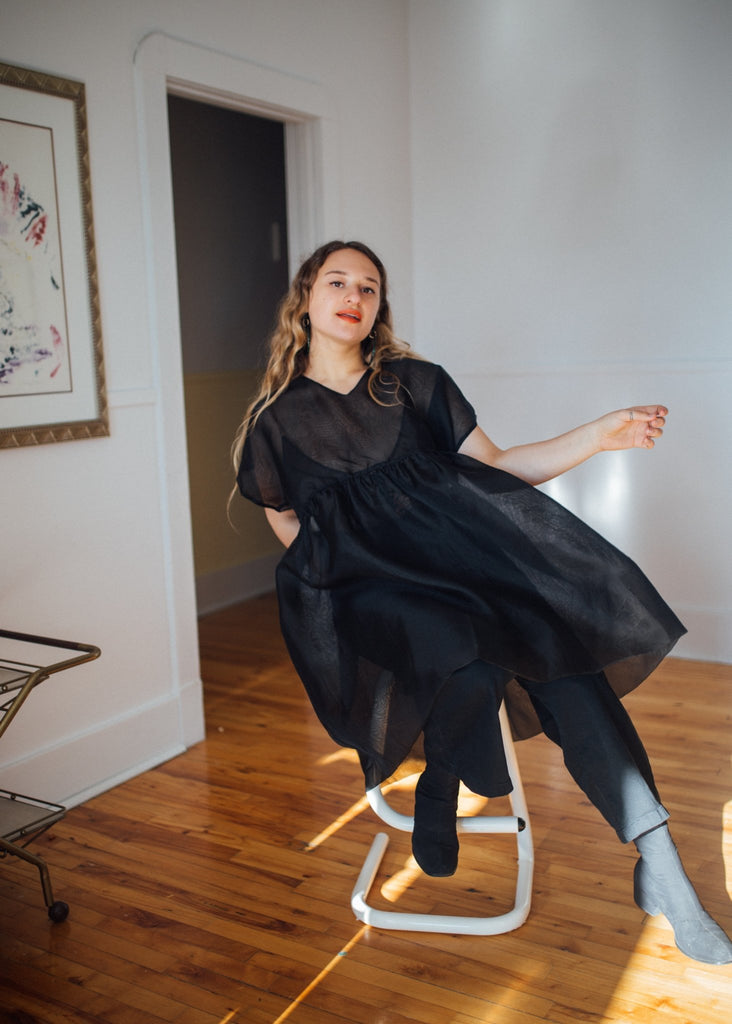 Noémiah Tulip Dress (Black) - Victoire BoutiqueNoemiahDresses Ottawa Boutique Shopping Clothing