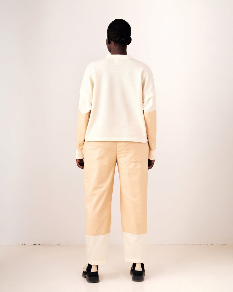 Odeyalo Okini Pants (Beige) - Victoire BoutiqueOdeyaloBottoms Ottawa Boutique Shopping Clothing