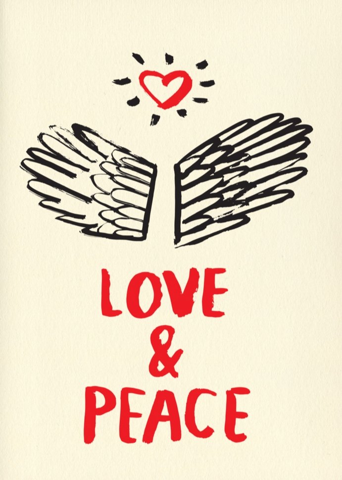People I've Loved Love & Peace Card - Victoire BoutiquePeople I've LovedStationery Ottawa Boutique Shopping Clothing