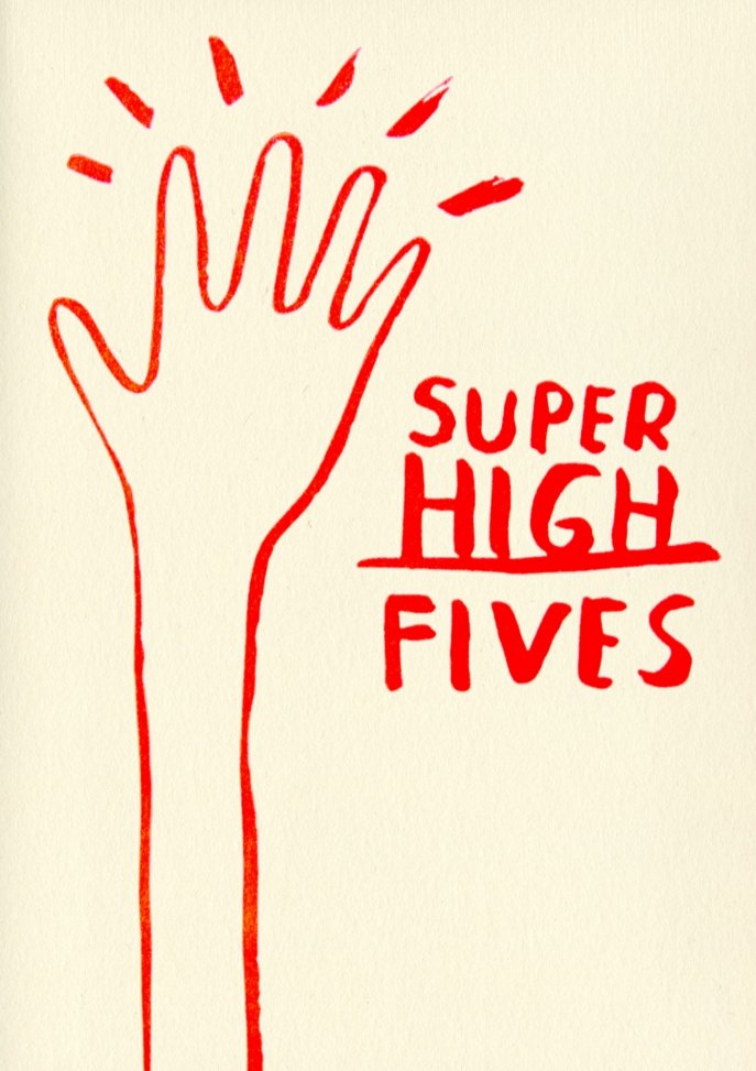 People I've Loved Super High Fives Card - Victoire BoutiquePeople I've LovedStationery Ottawa Boutique Shopping Clothing