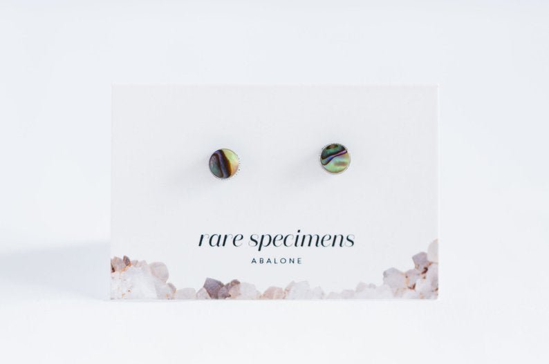 Rare Specimen Stone Studs - Victoire BoutiqueRare Specimenearrings Ottawa Boutique Shopping Clothing