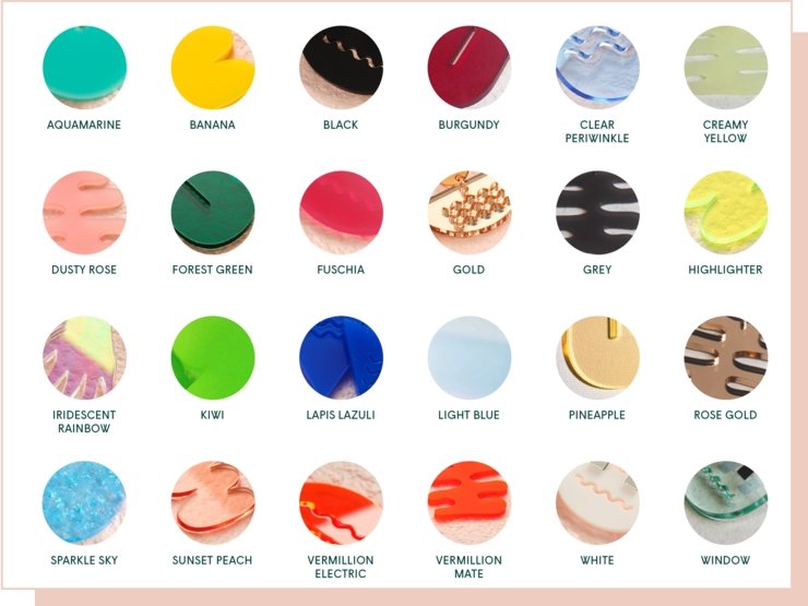 Sama Rakk Blob Earrings (Multiple Colors) - Victoire BoutiqueSama RakkEarrings Ottawa Boutique Shopping Clothing