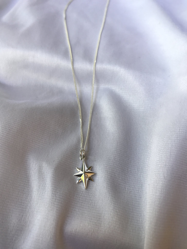 Second Aura Northstar Pendant Necklace (Silver or Gold) - Victoire BoutiqueSecond AuraNecklaces Ottawa Boutique Shopping Clothing