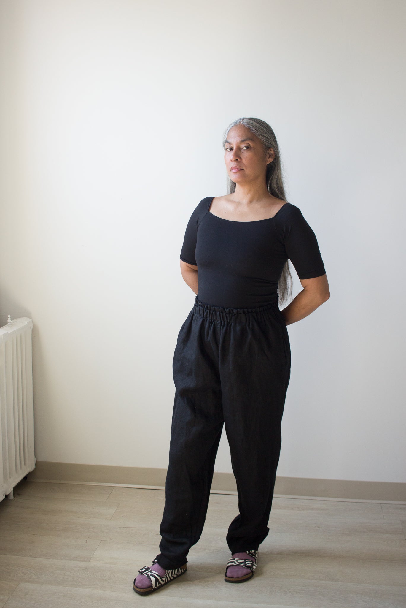 Shelter Marie Pants (Black) - Victoire Boutique - Bottoms - Shelter -  Victoire Boutique - ethical sustainable boutique shopping Ottawa made in  Canada