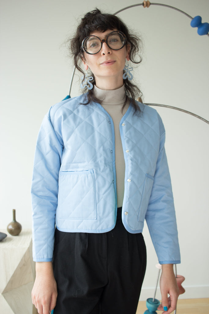 Shelter Pipa Coat (Cornflower Blue) - Victoire BoutiqueShelterOuterwear Ottawa Boutique Shopping Clothing