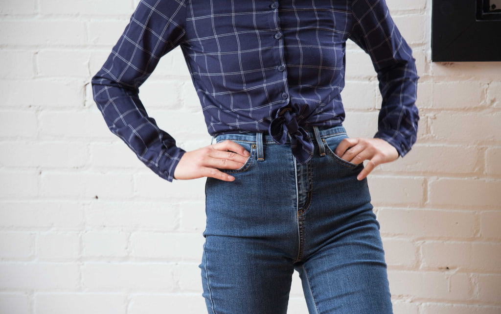 Iris Denim X Offender Jeans High Waisted Skinny Victoire Boutique