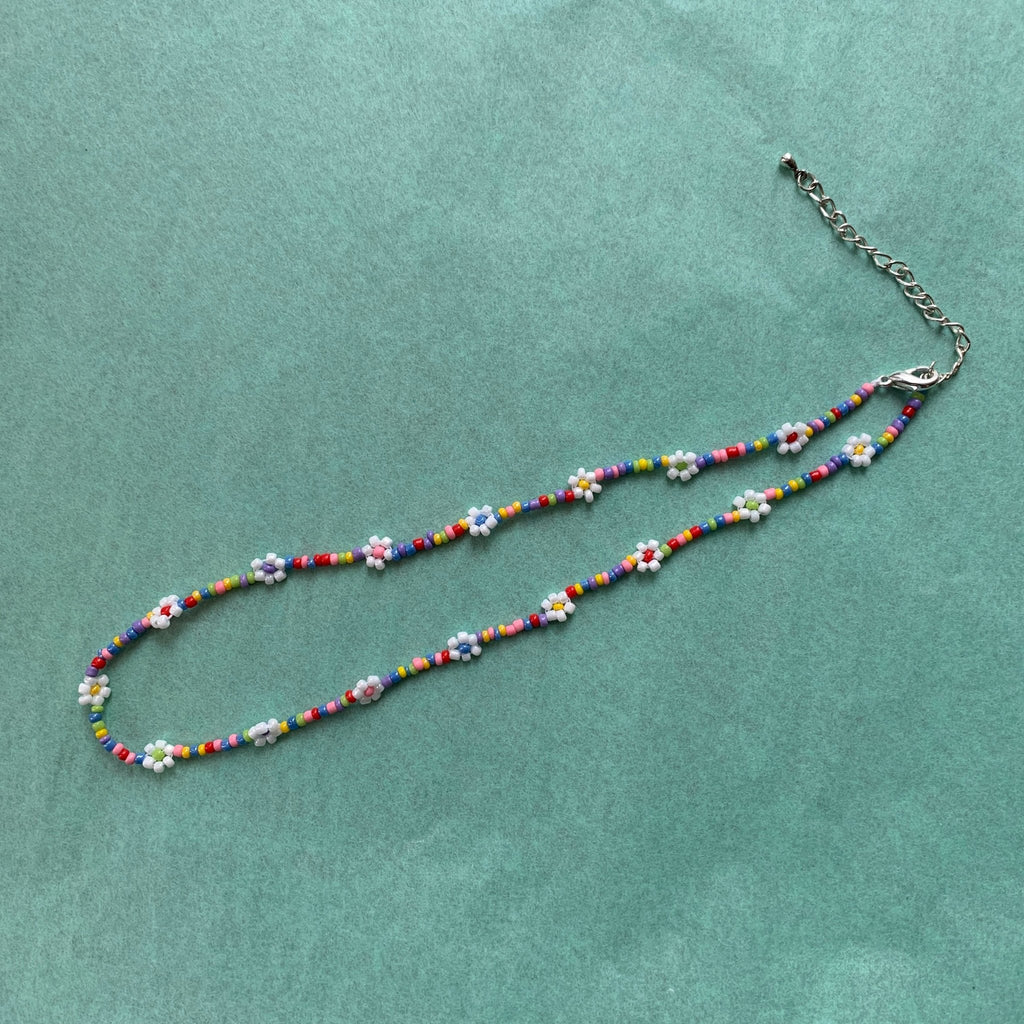 Sisaret Daisy Chain Necklace (Rainbow or Pastel) - Victoire BoutiqueSisaretNecklaces Ottawa Boutique Shopping Clothing